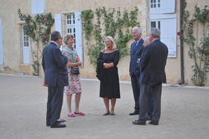 A l'occasion des 16e Vendanges de Malagar