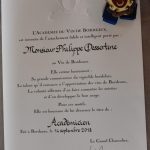 Diplôme d'Académicien du Vin de Bordeaux